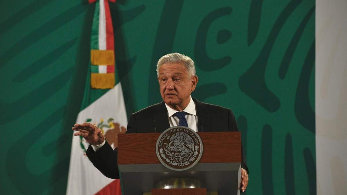 El presidente López Obrador