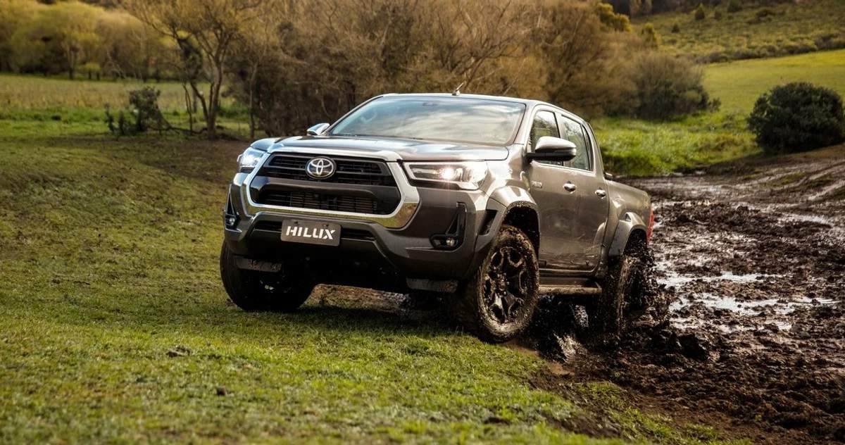 Toyota Hilux, uno de los modelos más vendidos del país