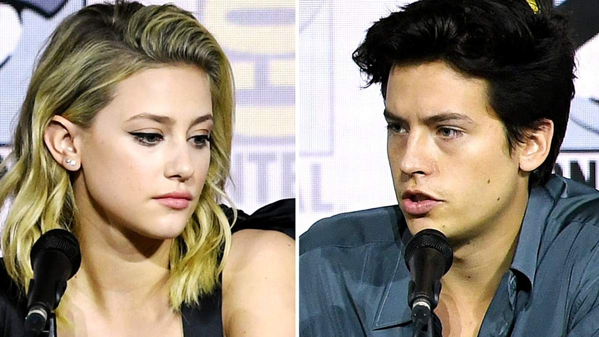 Lili Reinhart y Cole Sprouse. Fuente: (Instagram)
