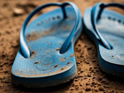 No compres ojotas nuevas, probá este truco para que las viejas queden como si recién las estrenarías
