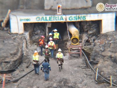 Hallan los restos del penúltimo minero atrapado en la mina El Pinabete