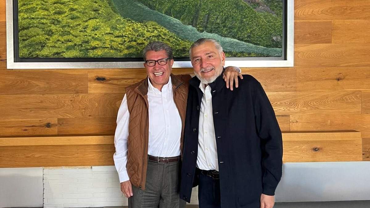 Monreal y Adán Augusto presumen "unión"