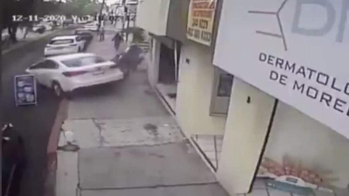 El hecho se registró en Moreloa