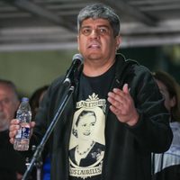 Pablo Moyano: "Vamos camino a un gran paro nacional"