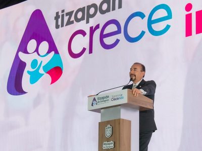 Pedro Rodríguez toma protesta por tercera vez como presidente municial de Atizapán