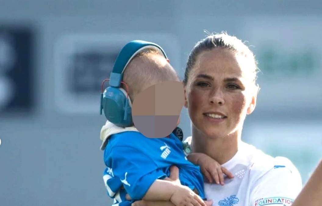 La jugadora islandesa Sara Björk