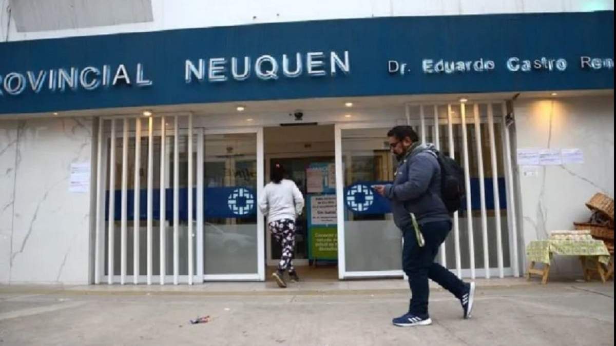 Joven baleado está internado en el Castro Rendón. Fuente: (Neuquén Post)
