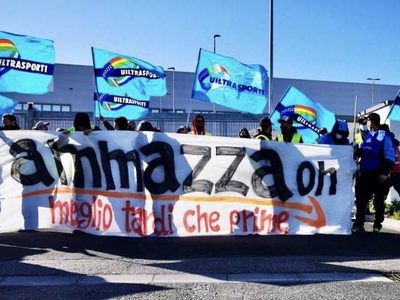 Empleados de Amazon Italia estallan su primera huelga de 24 horas por precariedad laboral