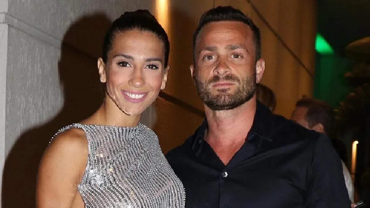 Cinthia Fernández y Martín Baclini. Fuente: (Instagram)
