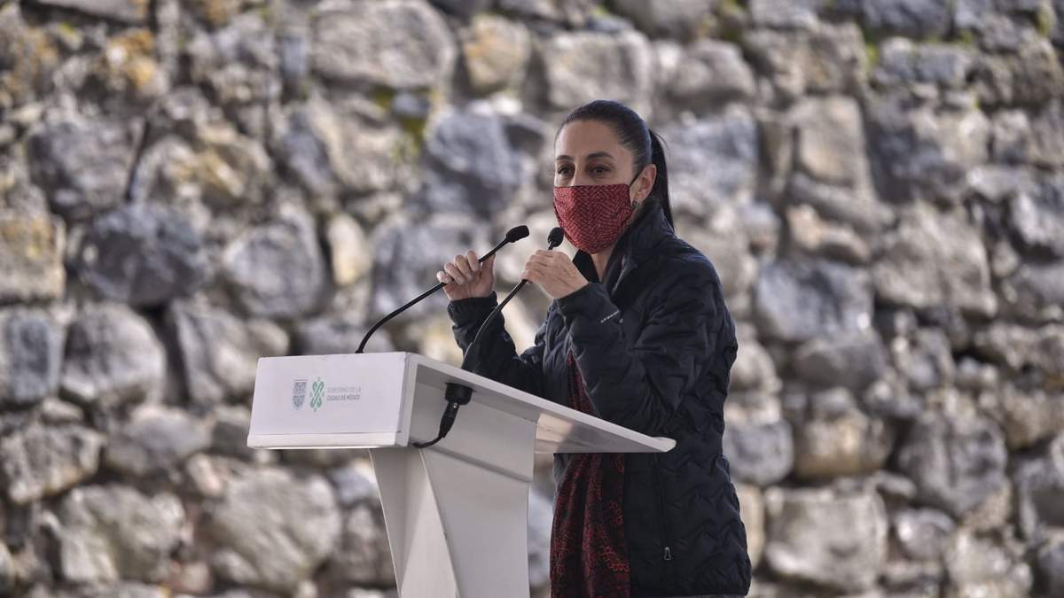 La Jefa de Gobierno de la Ciudad de México Claudia Sheinbaum