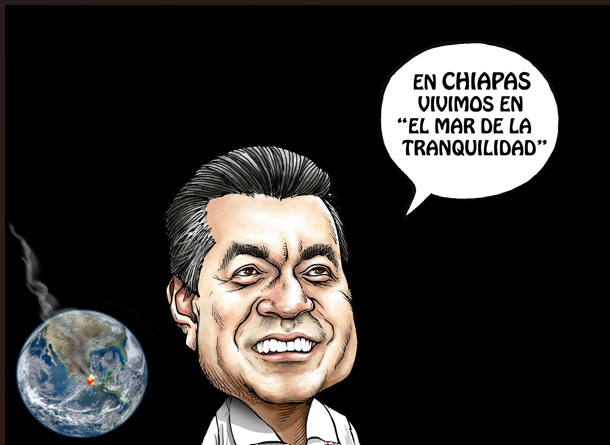 Vista previa del cartón "En la Luna", de José Antonio Rodríguez