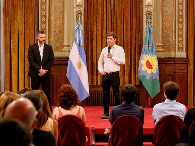 Kicillof no vetará ningún artículo de la reforma impositiva