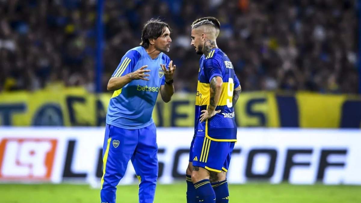 Diego Martínez y Darío Benedetto. Fuente: (Instagram).