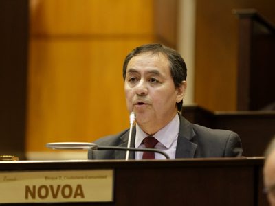 Ernesto Novoa denunció difamaciones en redes y vinculó las críticas al escenario electoral