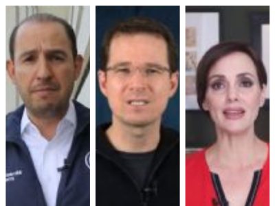 PAN autorizó las candidaturas de Marko Cortés, Ricardo Anaya y Lilly Téllez al Senado