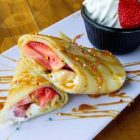 Burritos dulces: mirá lo rica que puede ser tu merienda con esta receta digna de un restaurante de 5 estrellas
