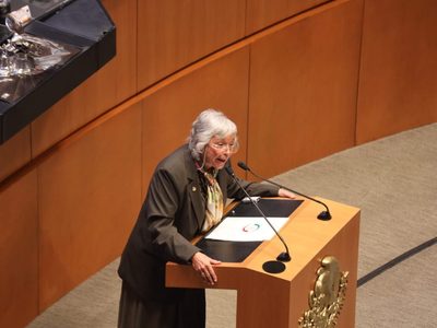 Así defendió Olga Sánchez Cordero su voto en contra de la desaparición de fideicomisos del PJF