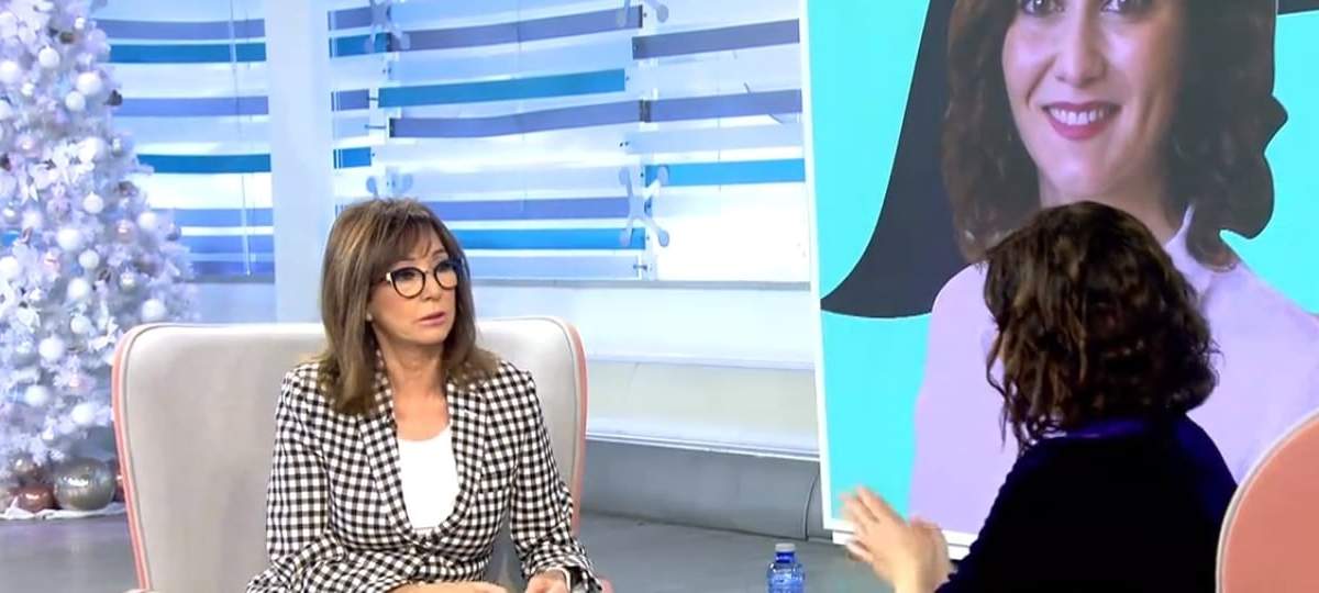 Ana Rosa Quintana e Isabel Díaz Ayuso. Fuente: (Twitter)