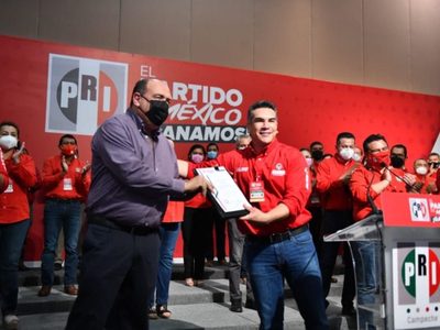 Alito presenta a Rubén Moreira como comisionado electoral del PRI en Campeche
