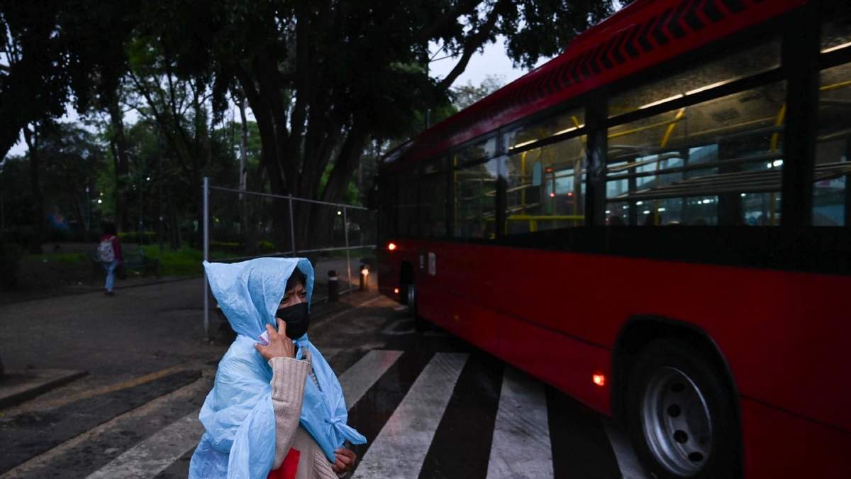 Se pronostican lluvias de entre 15 y 49 milímetros