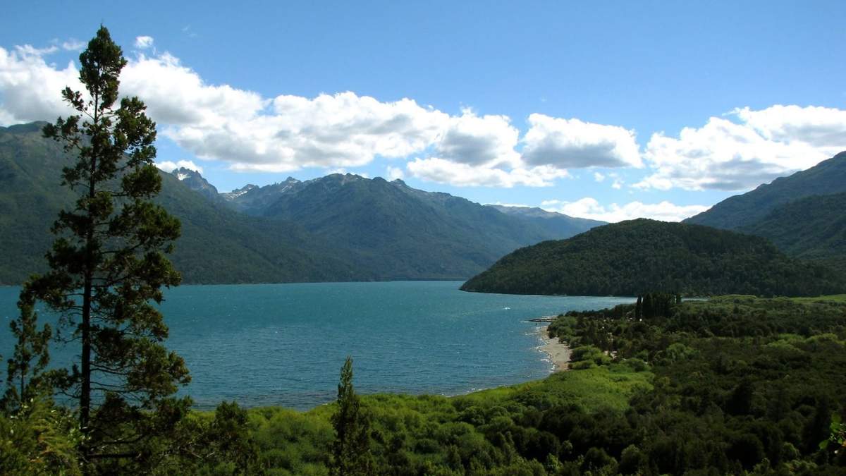 Lago Puelo. Fuente: (Twitter)