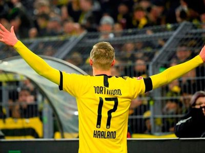 Erling Haaland es noticia por no hacer goles