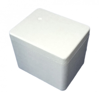 Con una caja de telgopor y sin demasiada destreza, podés hacer esta hermosa campana para proteger tus alimentos