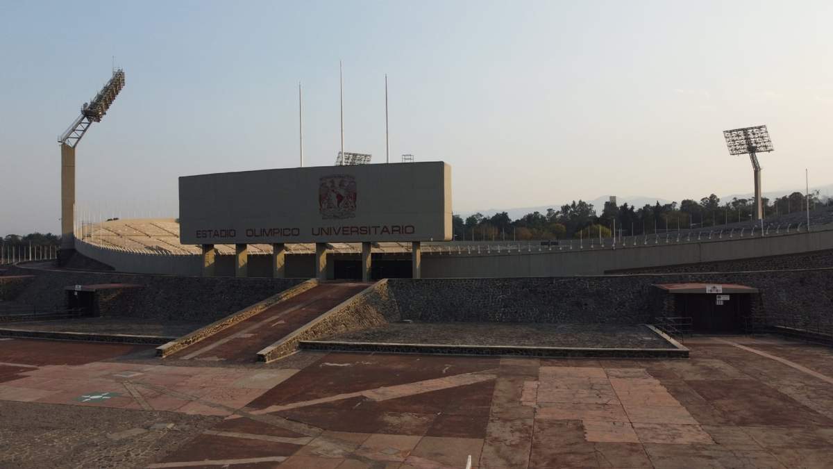 El Estadio Olímpico Universitario