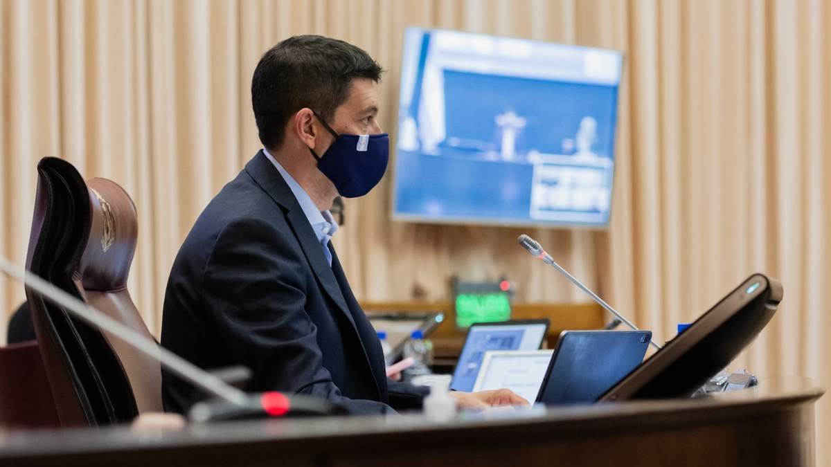 Marcos Koopmann, presidente de la Legislatura de Neuquén. Fuente: (Twitter)