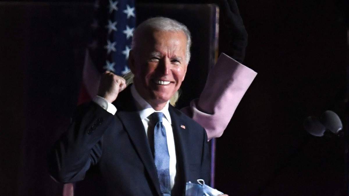 Joe Biden, de 77 años, presidente electo de Estados Unidos. Fuente: (Twitter)