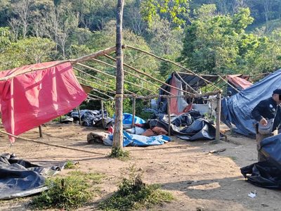 Desmantelan campamento de traficantes de personas en Tecpatán, Chiapas
