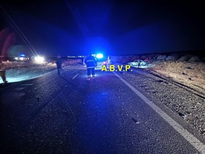 Madrugada trágica en autovía norte: un hombre falleció y una mujer se encuentra grave