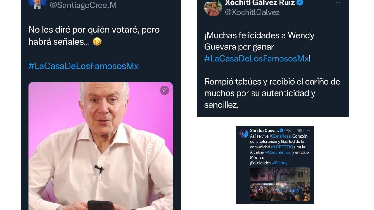 Los mensajes políticos