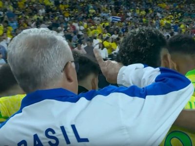Técnico de Brasil es ignorado por sus jugadores previo a los penaltis