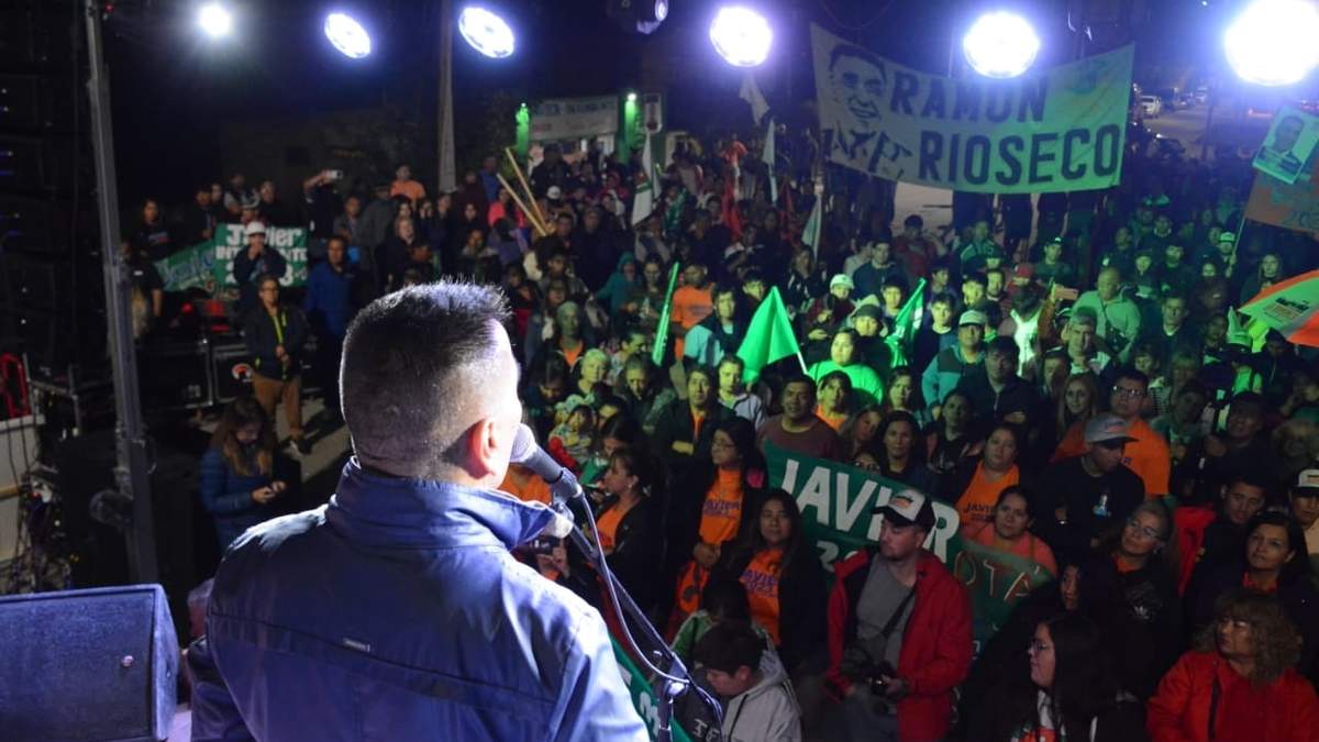 Ramón Rioseco en Mariano Moreno. Fuente: (Facebook)