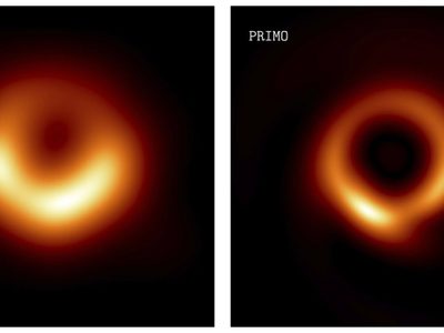 Así luce la primera imagen de un agujero negro mejorara por la IA
