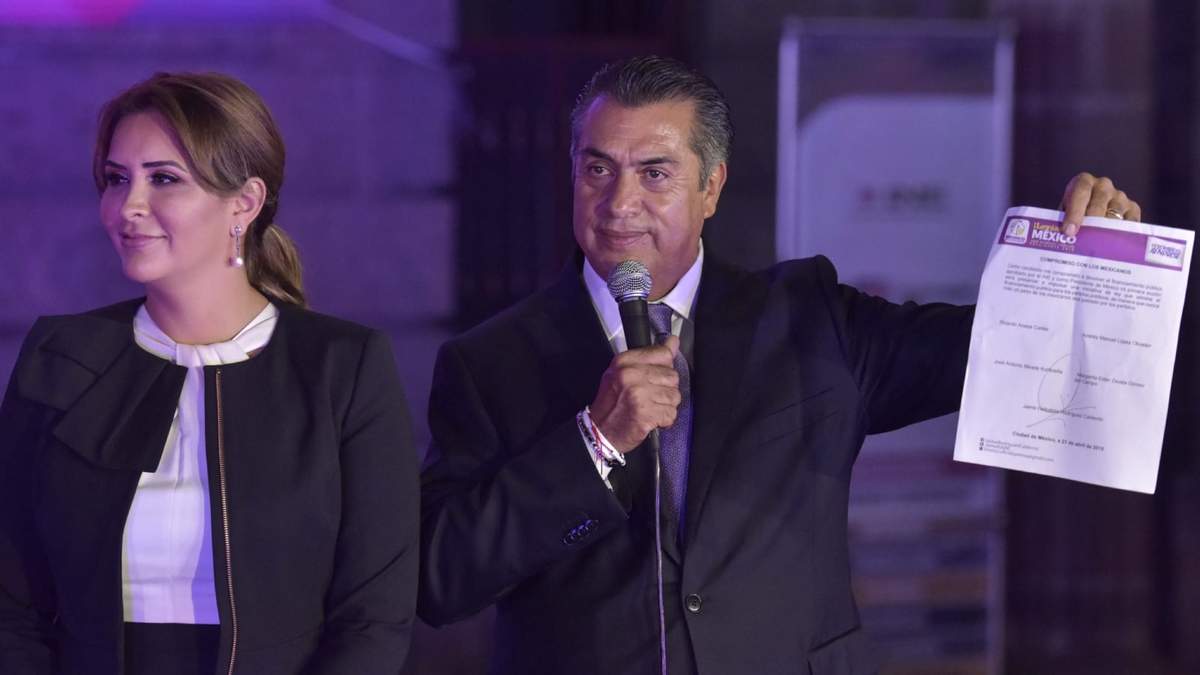 Durante el primer debate presidencial