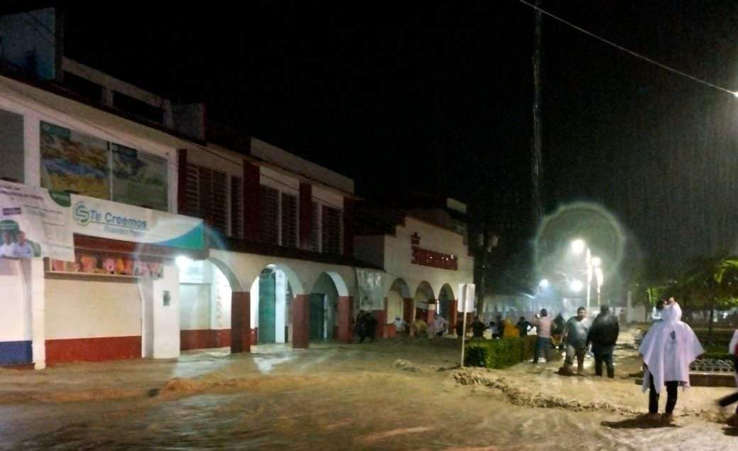Karl causó inundaciones en Chiapas