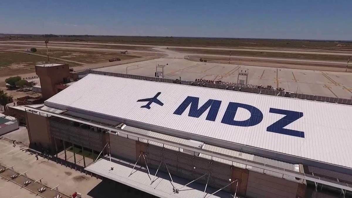 Aeropuerto Internacional Gobernador Francisco Gabrielli. Fuente: (Twitter)