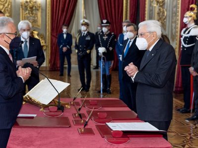 Sergio Mattarella es reelegido presidente de Italia