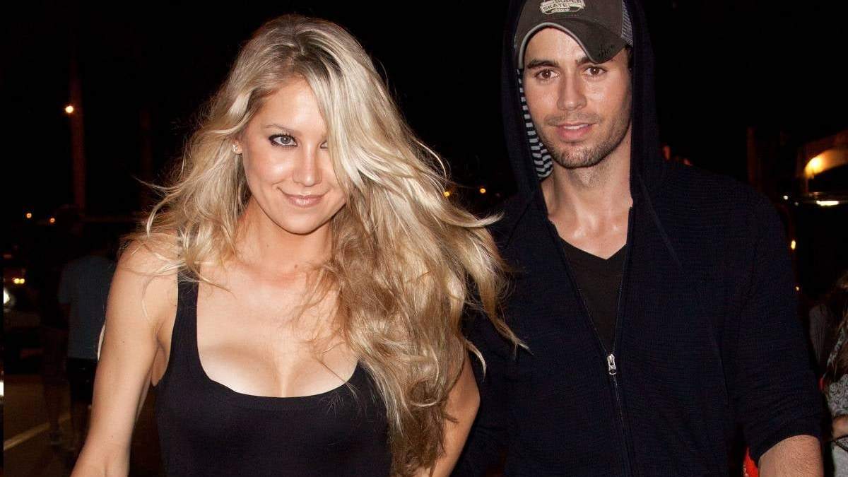 Anna Kournikova y Enrique Iglesias. Fuente: (Twitter)