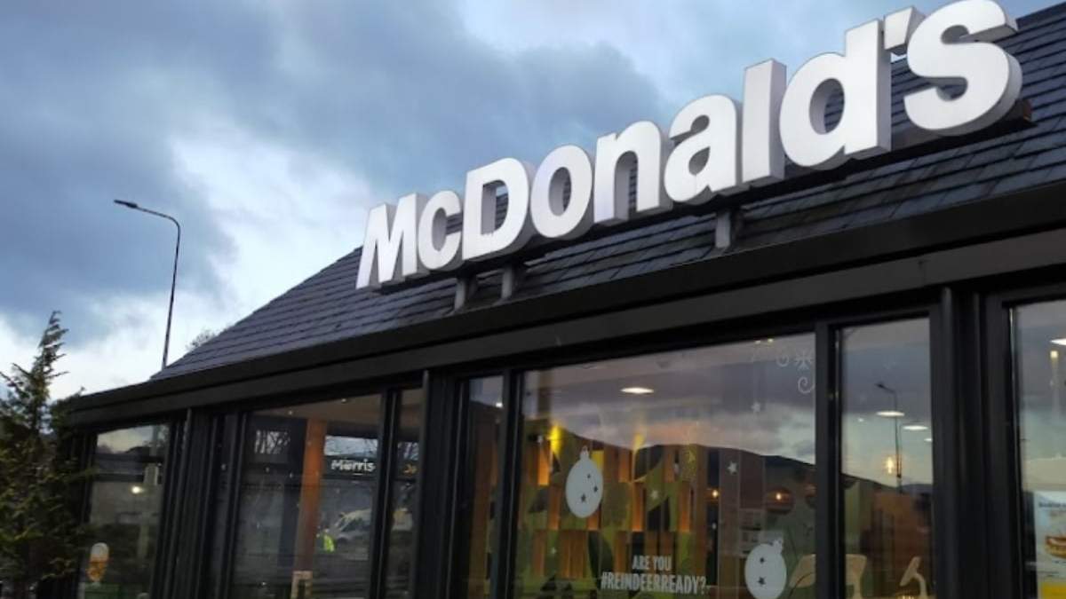 Una sucursal de McDonald's
