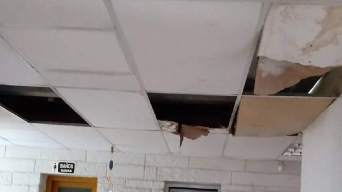 Problemas edilicios en escuelas de Junín de los Andes. Fuente: (RSM).