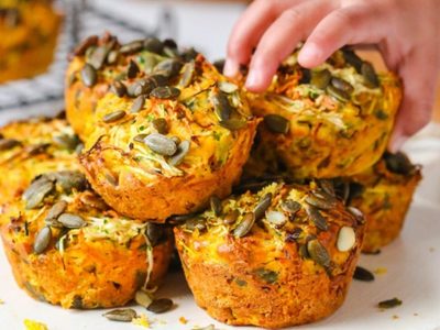 No tires los tallos de brócoli y hacé estos increíbles muffins con chorizo que son una bomba de sabor