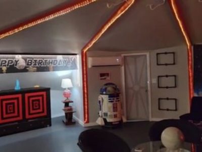 Increíble nave espacial Airbnb inspirada en la serie "Perdidos en el espacio" es muy original