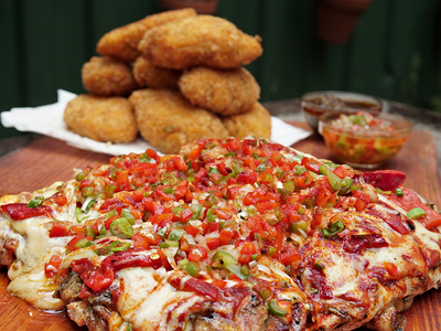 Pollo estilo pizza: prepará esta receta que te salvará el almuerzo o la cena este sábado