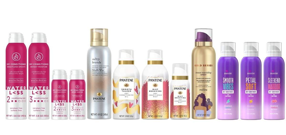En su comunicado, Procter & Gamble publicó imágenes de los productos retirados