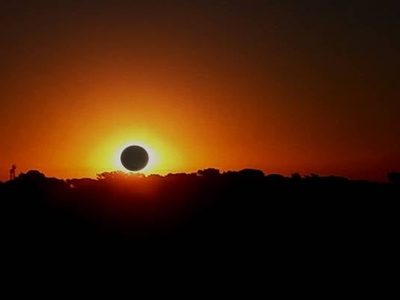 "Eclipse solar 2020":  En Las Grutas, ¡podés conocer cómo se producirá!