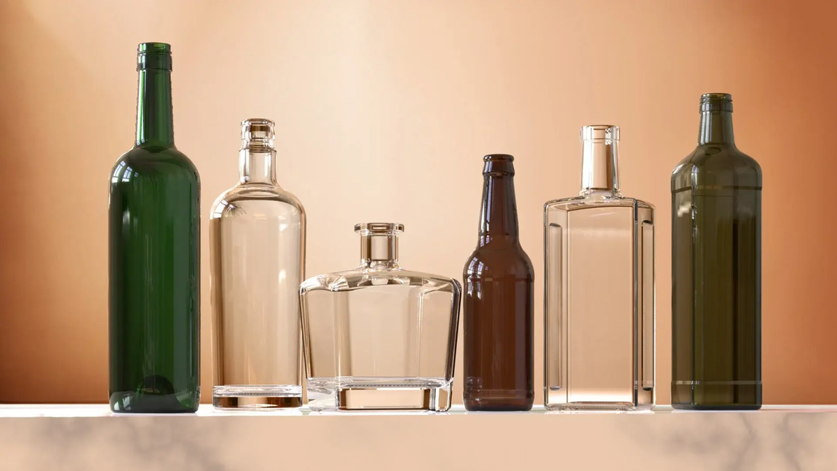 Botellas de vidrio. Fuente: (Instagram)