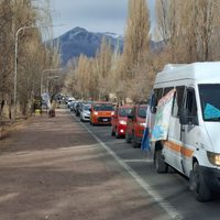 Llegó el caravanazo a Uspallata